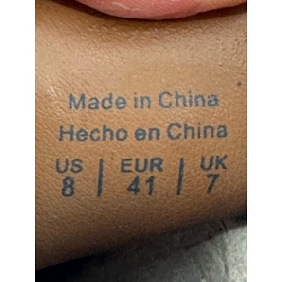 Aldo Men's Chelsea Suede Short Boots Booties Pull On Dark Tan Brown Sz 8 - Picture 13 of 13